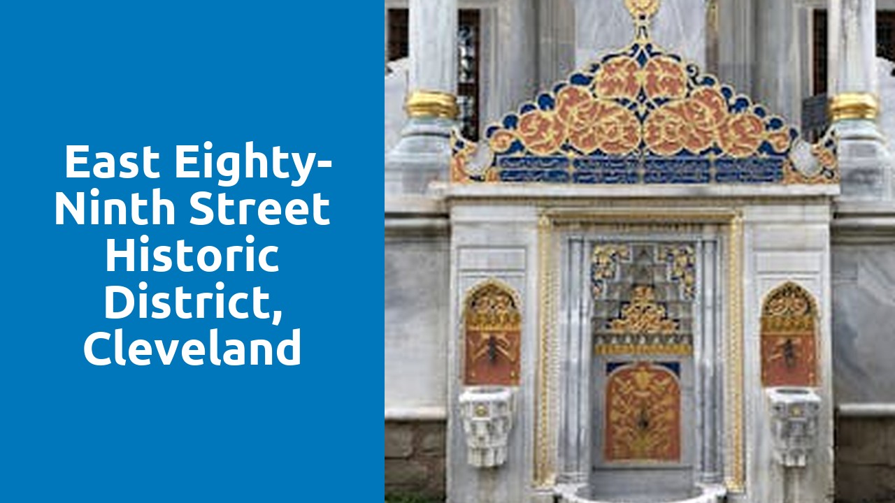 Things to do and places to visit in East Eighty-Ninth Street Historic District, Cleveland